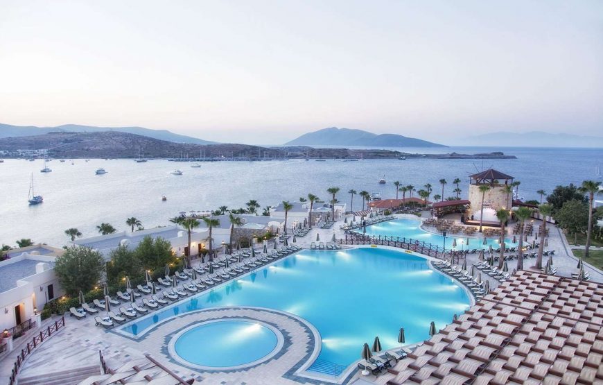 Ultra all inclusive met talloze faciliteiten in Bodrum