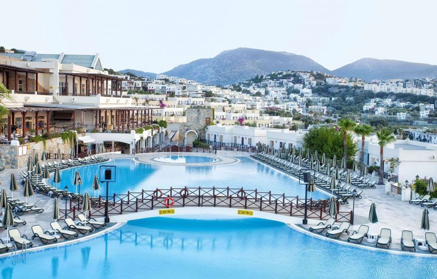 Ultra all inclusive met talloze faciliteiten in Bodrum