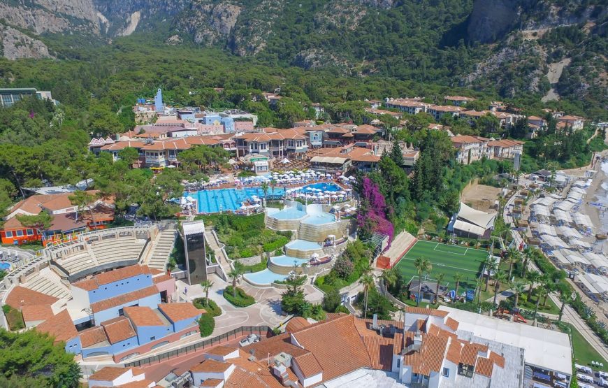 Ruim opgezette ultra all inclusive complex in Fethiye