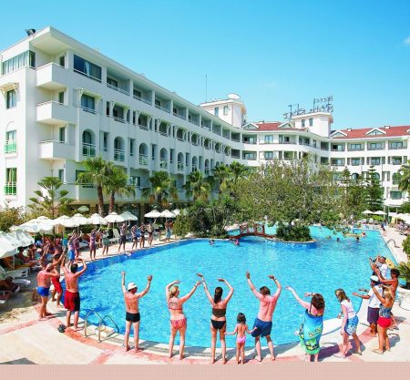 Fijne 5-sterrenhotel all-inclusive in Side met prive strand