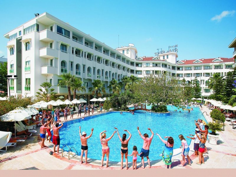 Fijne 5-sterrenhotel all-inclusive in Side met prive strand