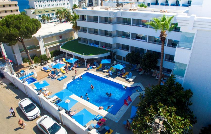 All inclusive hotel met zwembad en zonneterras in Marmaris