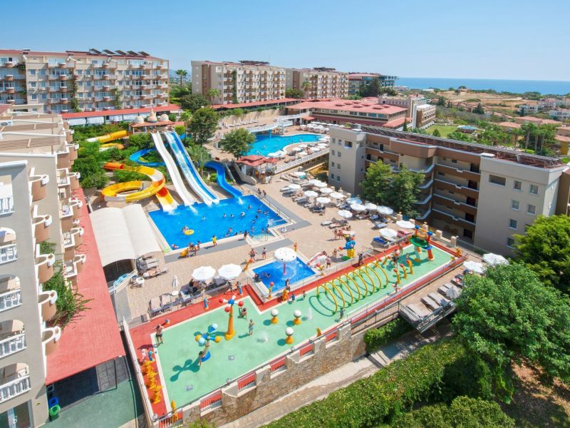 zeer populaire Ultra All Inclusive hotel in Alanya met badhuis