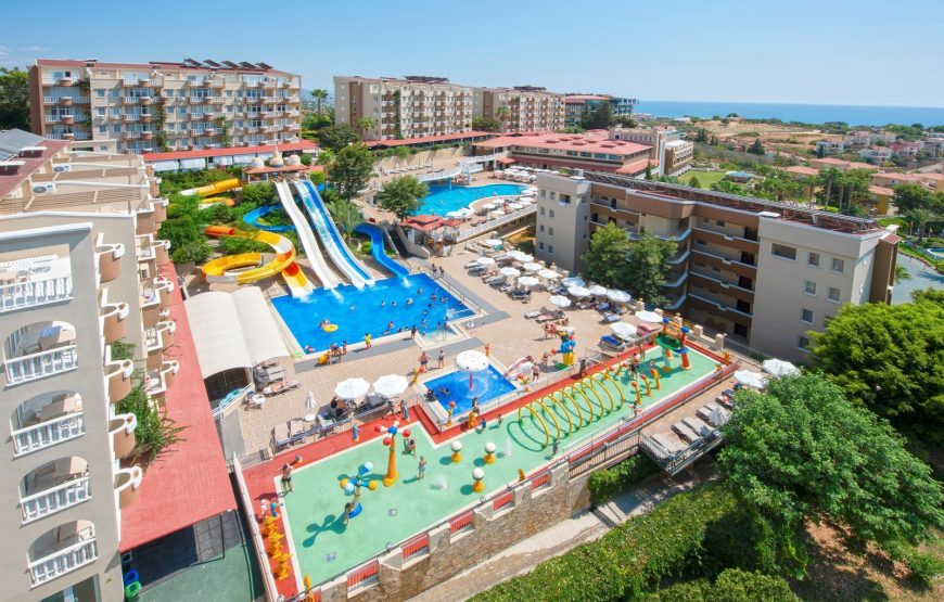 zeer populaire Ultra All Inclusive hotel in Alanya met badhuis